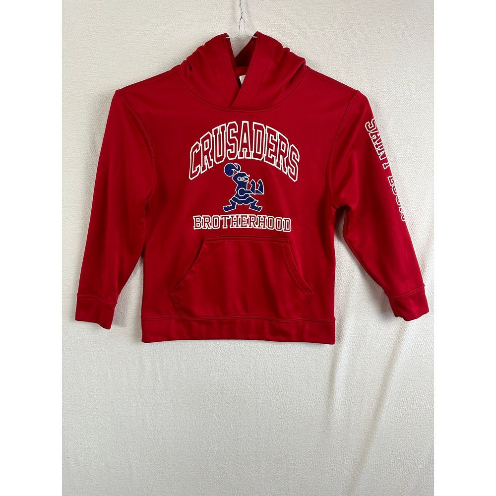 Saint Louis Hoodie Boys Small Long Sleeve Crusaders Brotherhood
